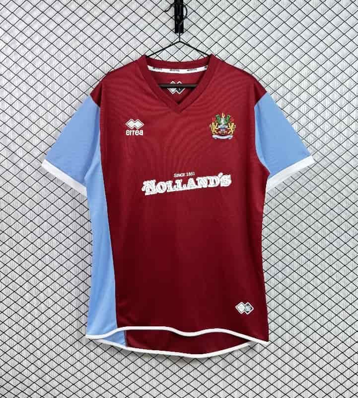 Thailand Quality(AAA) 2008/09 Burnley Home Retro Soccer Jersey
