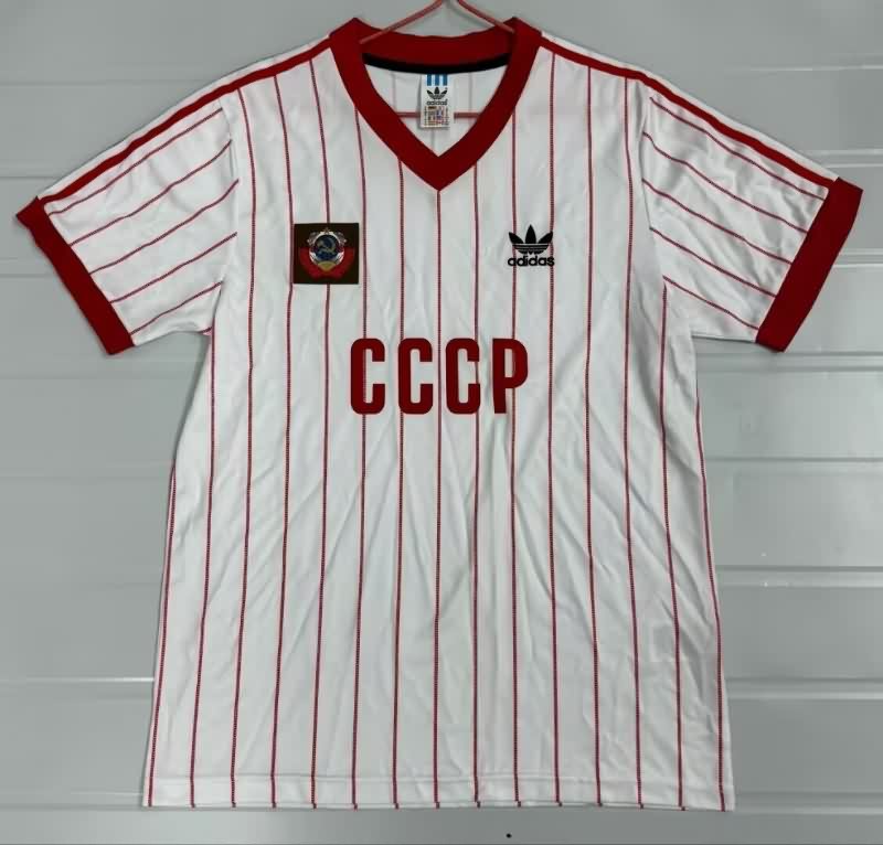 Thailand Quality(AAA) 1982/83 CCCP Away Retro Soccer Jersey