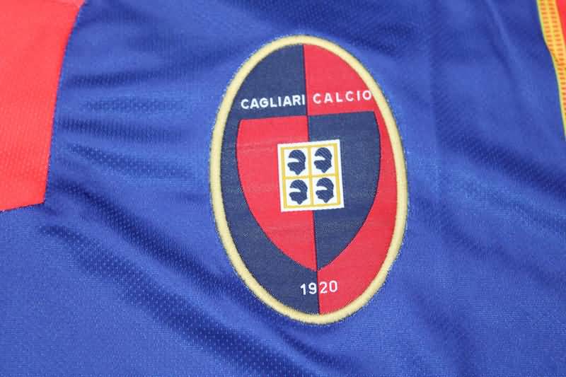 Thailand Quality(AAA) 2003/04 Cagliari Home Retro Soccer Jersey