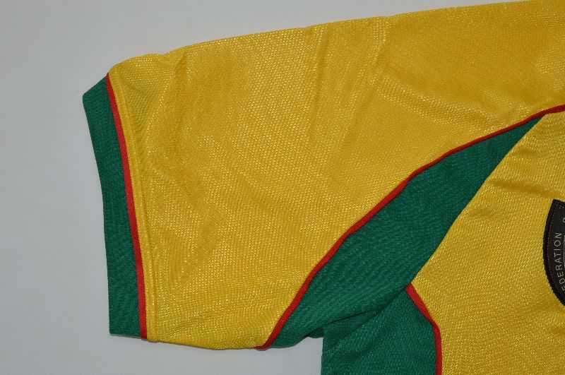 Thailand Quality(AAA) 1998 Cameroon Away Retro Soccer Jersey