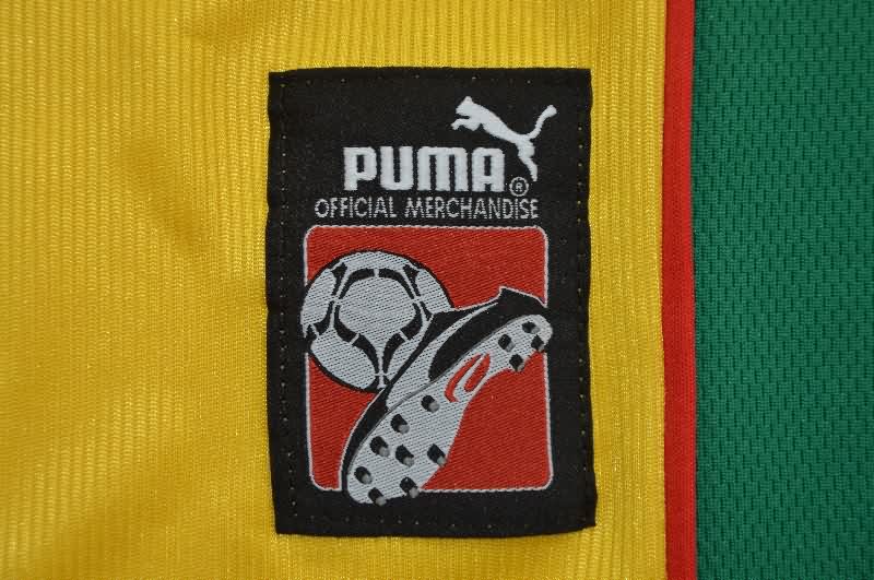 Thailand Quality(AAA) 1998 Cameroon Away Retro Soccer Jersey