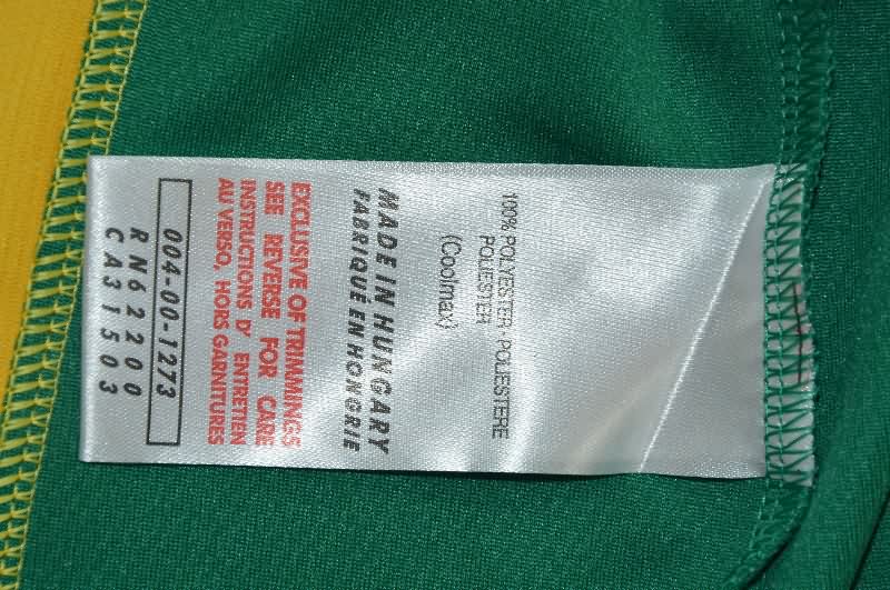 Thailand Quality(AAA) 1998 Cameroon Away Retro Soccer Jersey