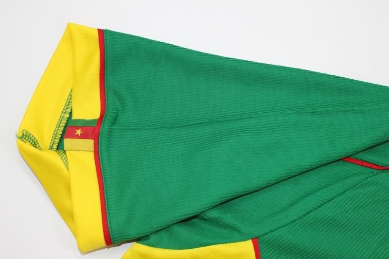Thailand Quality(AAA) 1998 Cameroon Home Retro Soccer Jersey