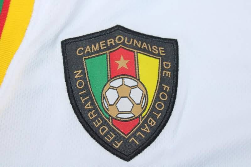 Thailand Quality(AAA) 2002 Cameroon Away Retro Soccer Jersey