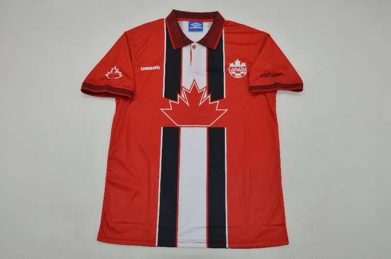 Thailand Quality(AAA) 1998 Canada Home Retro Soccer Jersey