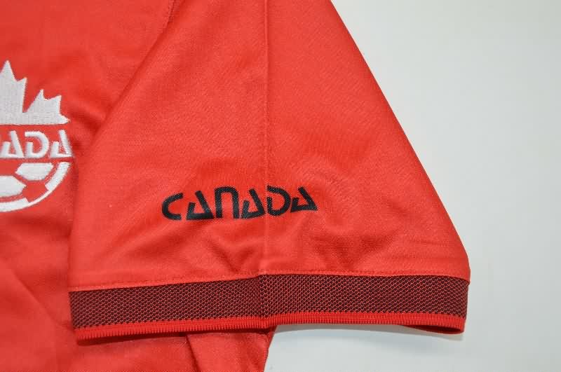 Thailand Quality(AAA) 1998 Canada Home Retro Soccer Jersey