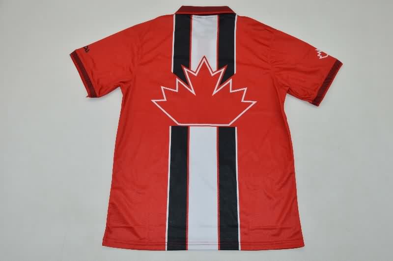 Thailand Quality(AAA) 1998 Canada Home Retro Soccer Jersey