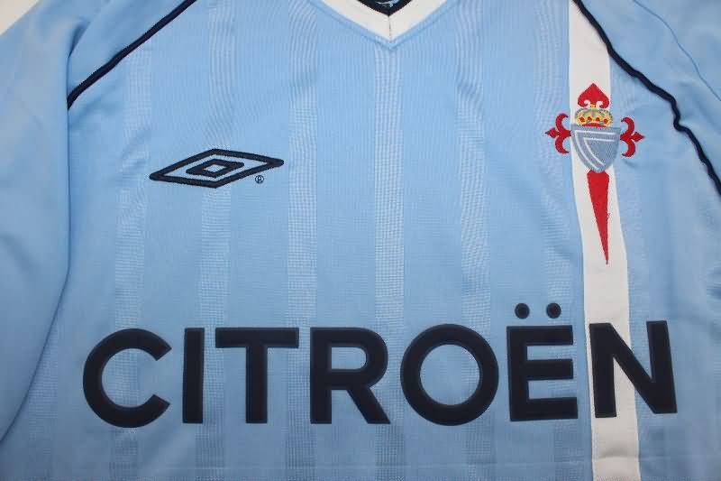 Thailand Quality(AAA) 2001/02 Celta Home Retro Soccer Jersey