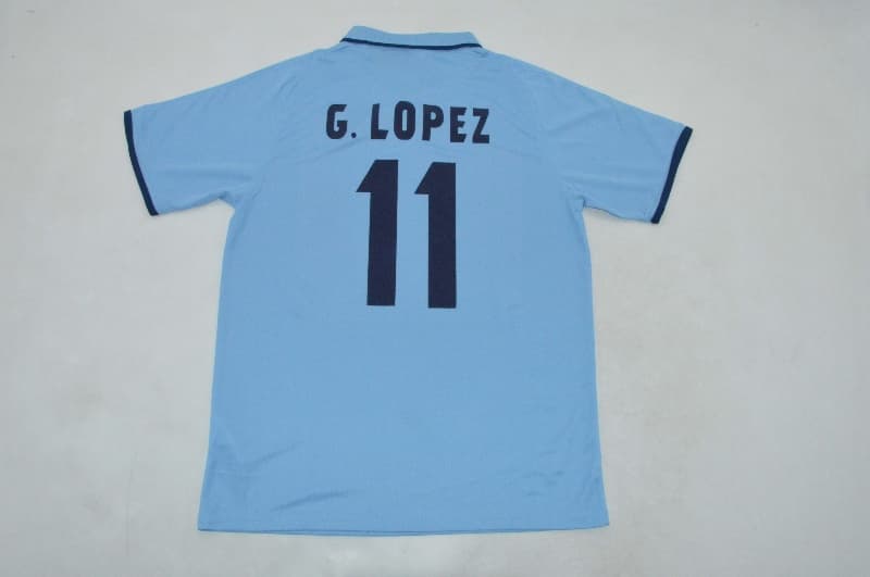 Thailand Quality(AAA) 2001/02 Celta Home Cup Retro Soccer Jersey