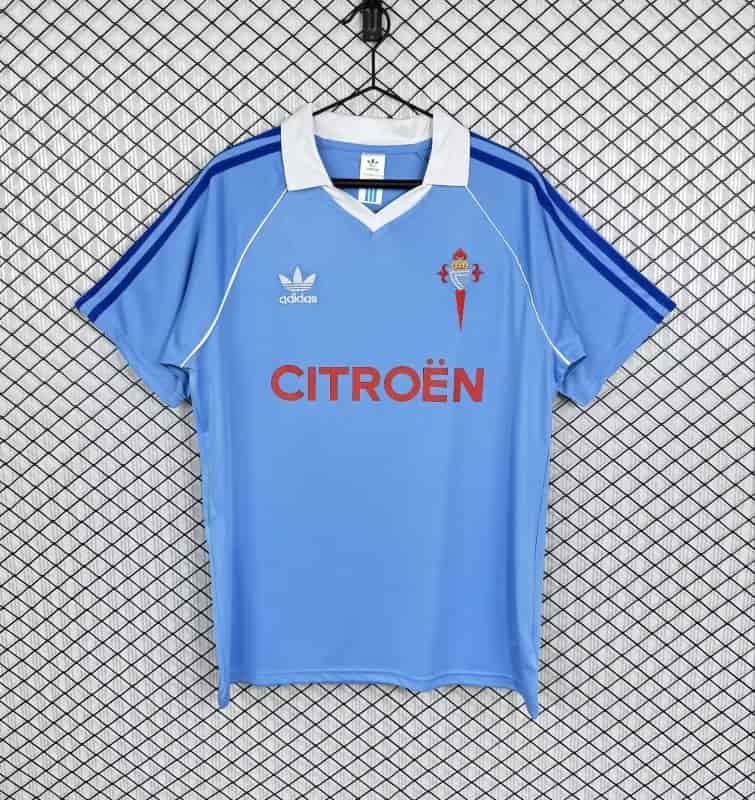 Thailand Quality(AAA) 1984/85 Celta Home Retro Soccer Jersey