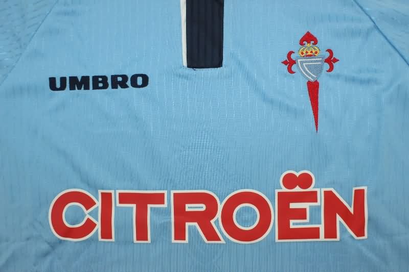 Thailand Quality(AAA) 1997/99 Celta Home Retro Soccer Jersey