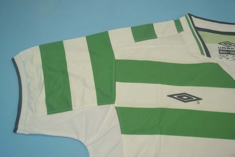 Thailand Quality(AAA) 2001/03 Celtic Home Retro Soccer Jersey