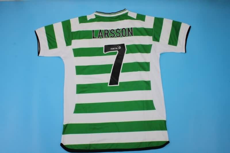 Thailand Quality(AAA) 2001/03 Celtic Home Retro Soccer Jersey