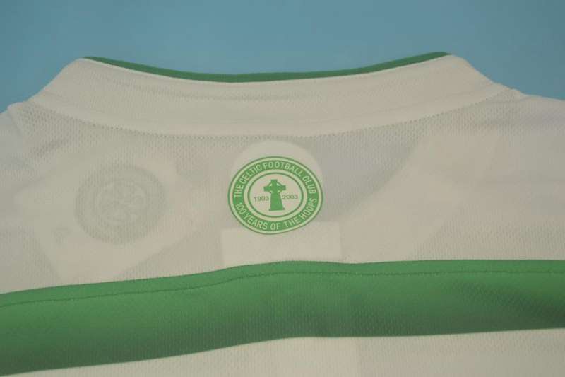 Thailand Quality(AAA) 2003/04 Celtic Home Retro Soccer Jersey