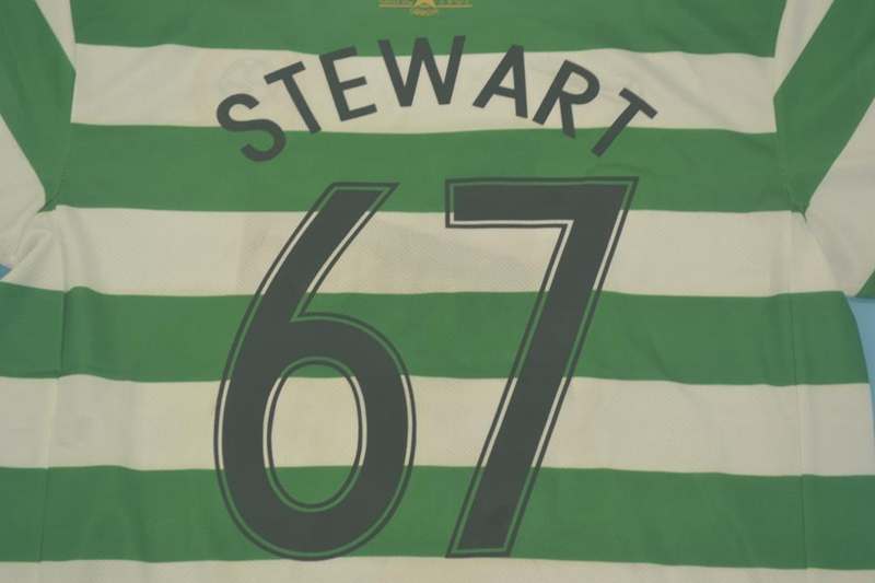 Thailand Quality(AAA) 2007/08 Celtic Home Retro Soccer Jersey