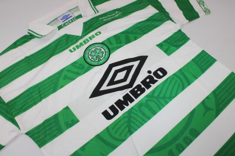 Thailand Quality(AAA) 1998 Celtic Home Retro Soccer Jersey