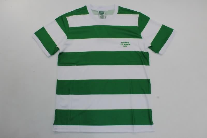 Thailand Quality(AAA) 1966/67 Celtic Home Retro Soccer Jersey