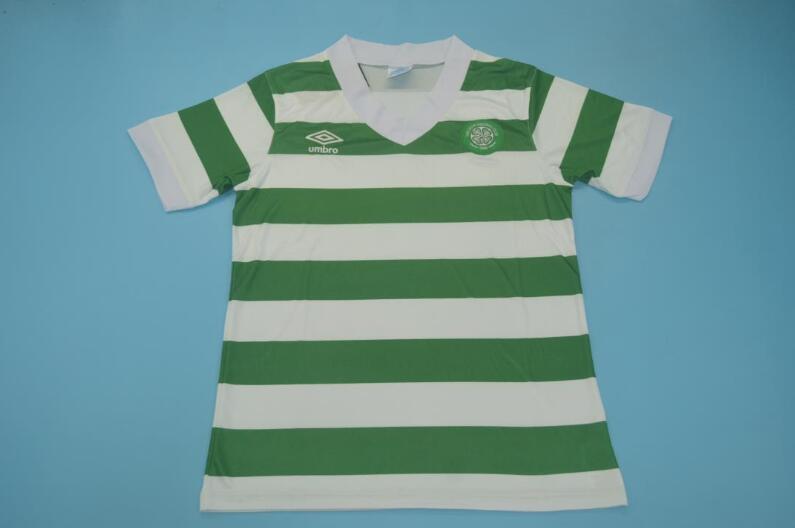 Thailand Quality(AAA) 1980/82 Celtic Home Retro Soccer Jersey