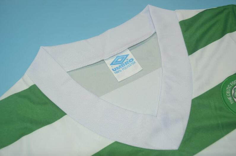 Thailand Quality(AAA) 1980/82 Celtic Home Retro Soccer Jersey