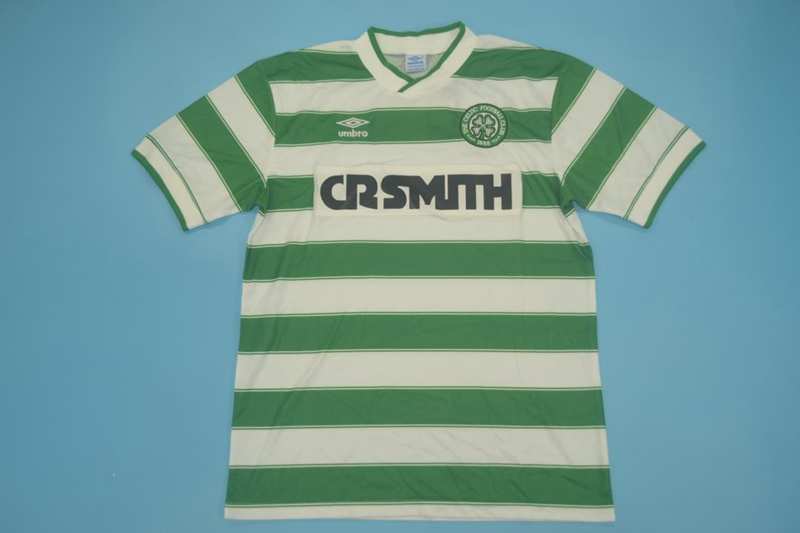 Thailand Quality(AAA) 1985/87 Celtic Home Retro Soccer Jersey