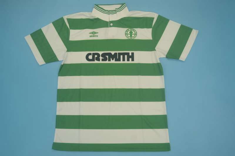 Thailand Quality(AAA) 1987/89 Celtic Home Retro Soccer Jersey