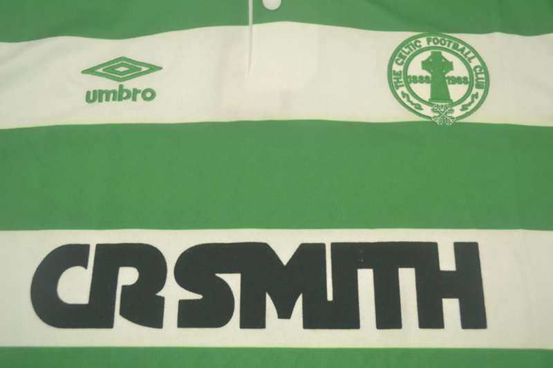 Thailand Quality(AAA) 1987/89 Celtic Home Retro Soccer Jersey