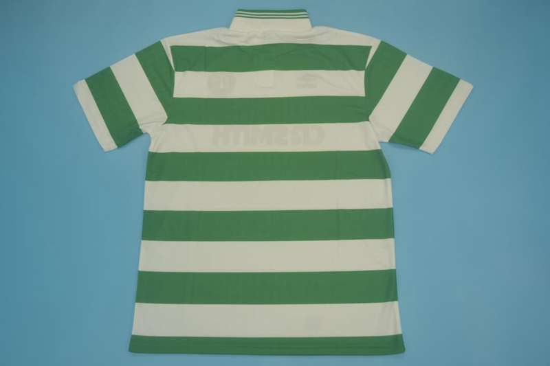 Thailand Quality(AAA) 1987/89 Celtic Home Retro Soccer Jersey