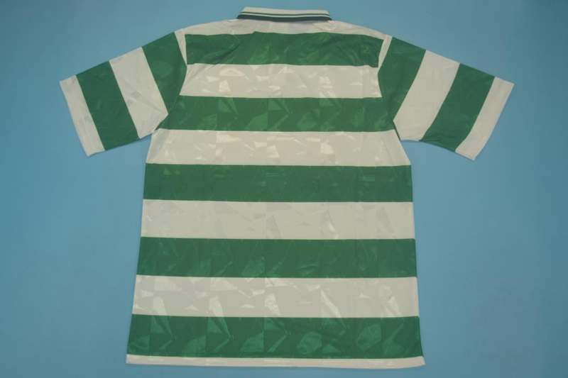 Thailand Quality(AAA) 1989/91 Celtic Home Retro Soccer Jersey