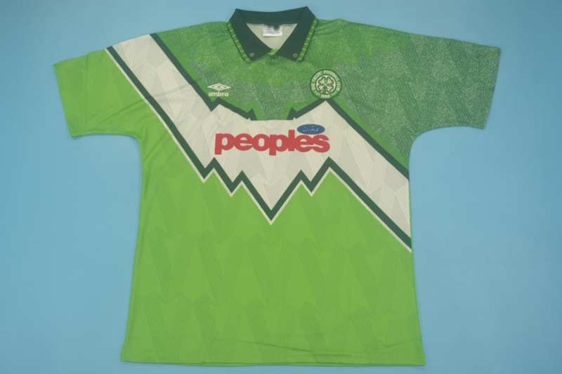 Thailand Quality(AAA) 1991/92 Celtic Away Retro Soccer Jersey
