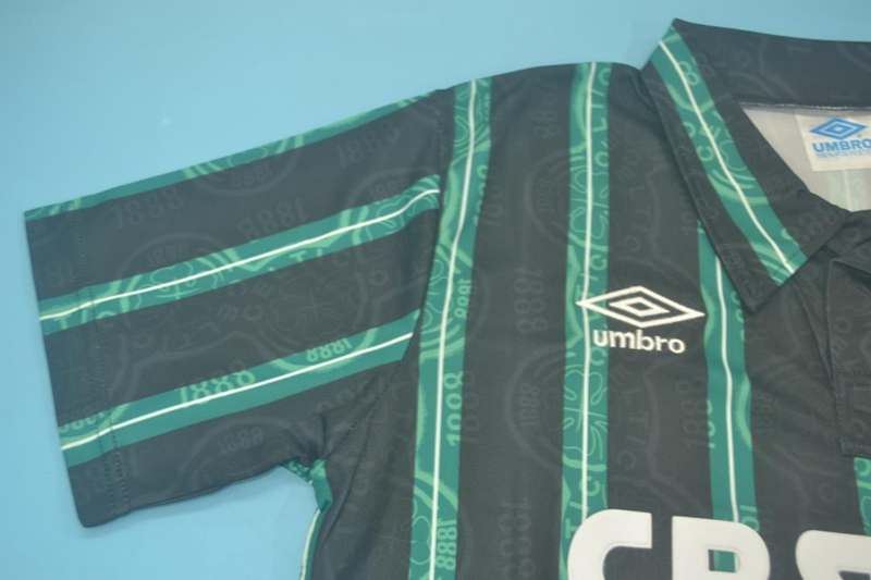 Thailand Quality(AAA) 1992/93 Celtic Away Retro Soccer Jersey