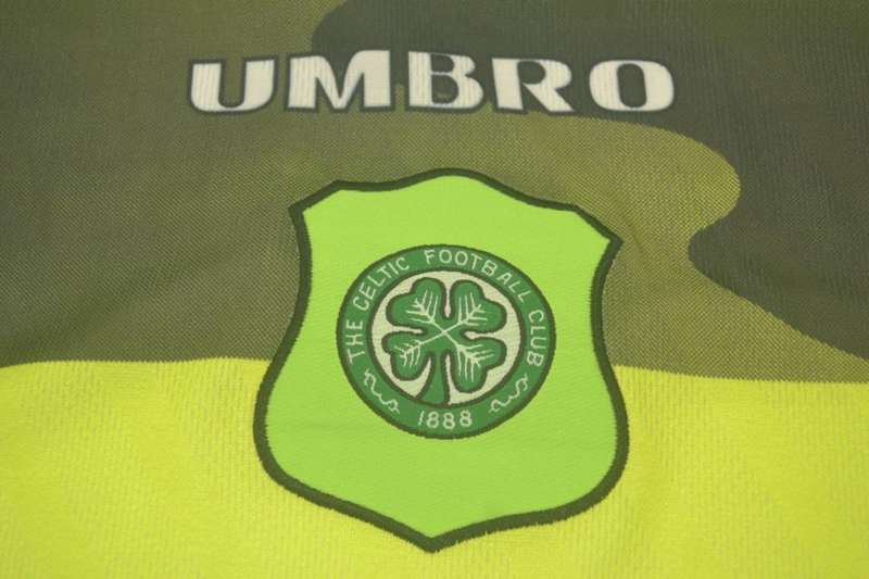 Thailand Quality(AAA) 1996/97 Celtic Away Retro Soccer Jersey