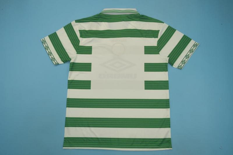 Thailand Quality(AAA) 1997/99 Celtic Home Retro Soccer Jersey