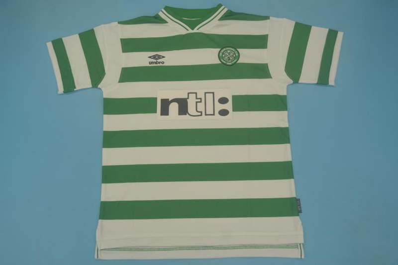 Thailand Quality(AAA) 1999/00 Celtic Home Retro Soccer Jersey