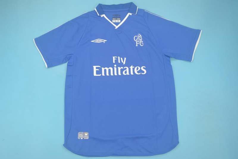 Thailand Quality(AAA) 2001/03 Chelsea Home Retro Soccer Jersey