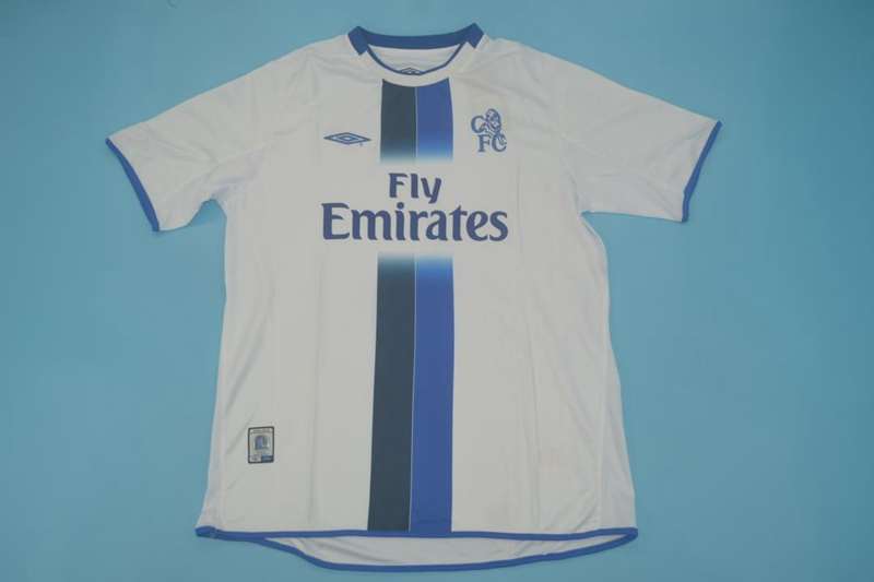 Thailand Quality(AAA) 2003/05 Chelsea Away Retro Soccer Jersey