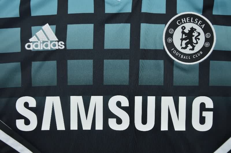 Thailand Quality(AAA) 2011/12 Chelsea Away Retro Long Sleeve Soccer Jersey