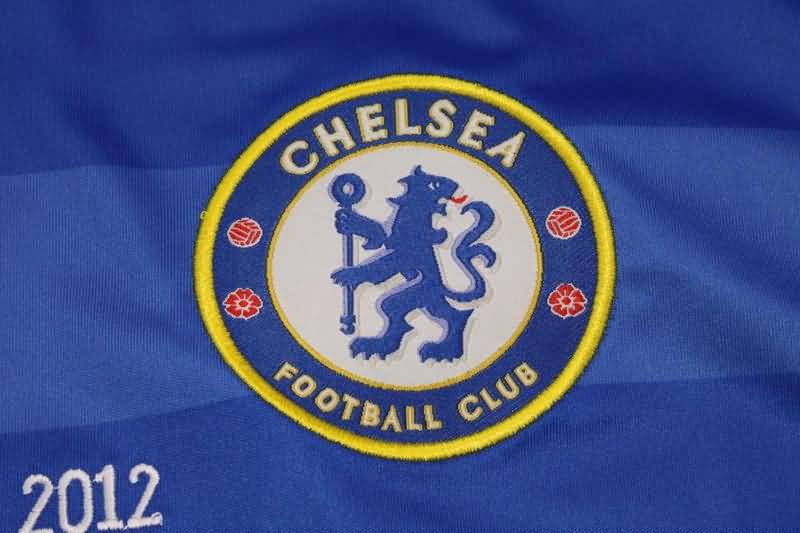 Thailand Quality(AAA) 2011/12 Chelsea Home UCL Final Retro Soccer Jersey