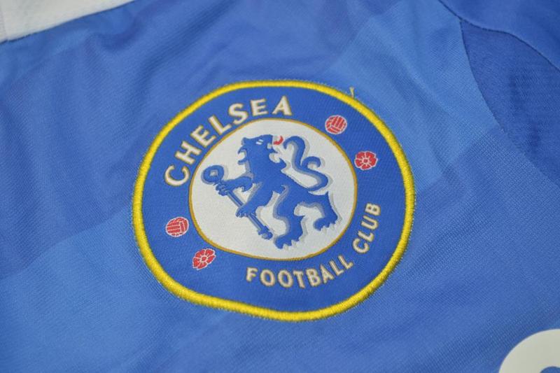 Thailand Quality(AAA) 2011/12 Chelsea Home UCL Final Retro Jersey(L/S)