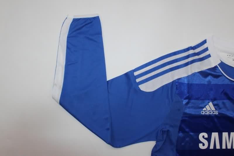 Thailand Quality(AAA) 11/12 Chelsea Home Retro L/S Soccer Jersey