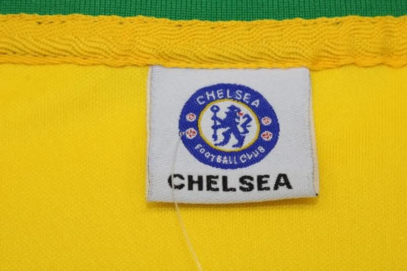 Thailand Quality(AAA) 1980 Chelsea Yellow Retro Soccer Jersey