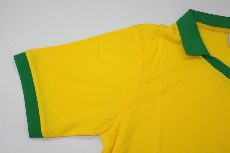 Thailand Quality(AAA) 1980 Chelsea Yellow Retro Soccer Jersey