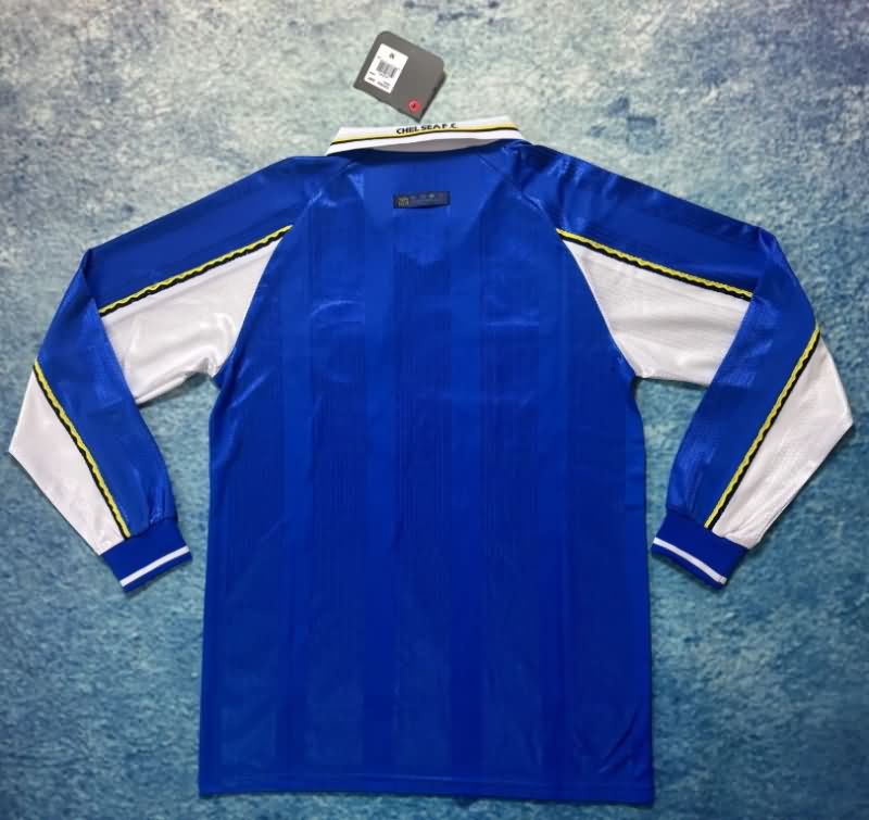 Thailand Quality(AAA) 1997/99 Chelsea Home Long Sleeve Retro Soccer Jersey