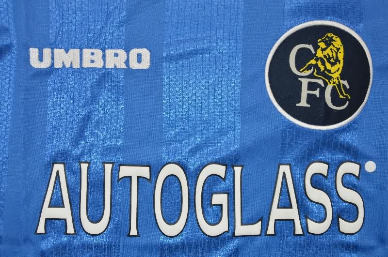 Thailand Quality(AAA) 1997/99 Chelsea Home Long Sleeve Retro Soccer Jersey