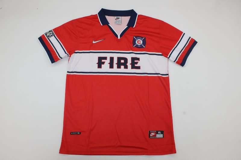 Thailand Quality(AAA) 1998 Chicago Fire Home Retro Soccer Jersey