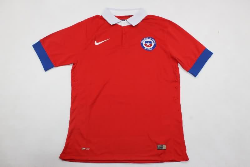 Thailand Quality(AAA) 2015/16 Chile Home Retro Soccer Jersey