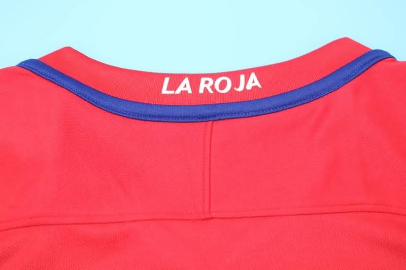 Thailand Quality(AAA) 2016/17 Chile Home Retro Soccer Jersey