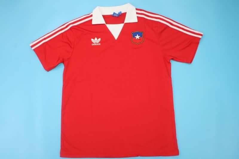Thailand Quality(AAA) 1982 Chile Home Retro Soccer Jersey