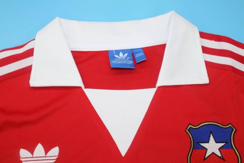 Thailand Quality(AAA) 1982 Chile Home Retro Soccer Jersey