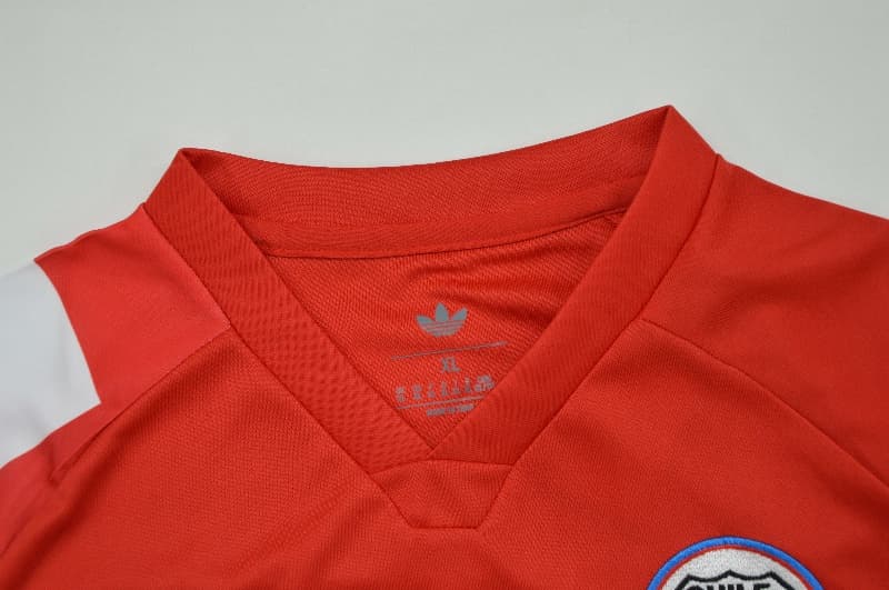 Thailand Quality(AAA) 1994 Chile Home Retro Soccer Jersey