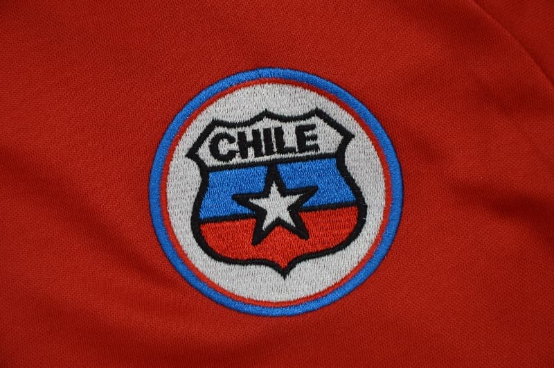 Thailand Quality(AAA) 1994 Chile Home Retro Soccer Jersey